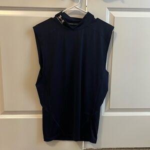 NWT, Men’s UnderArmour Mock Neck Short Sleeve, XL